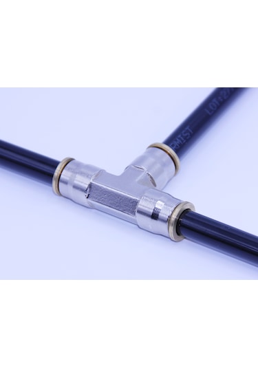 1/2" - 1/2 - 1/2 T Bağlantı Aparatı