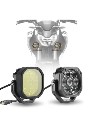 Elite Tpx2 Dimmer Ayarlı Cnc 140 Watt Motorsiklet Led Sis Farı Ta