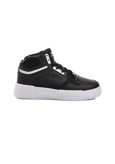 Walkway Berry Hi Siyah-beyaz Bağcıklı Unisex Hi Sneaker 001