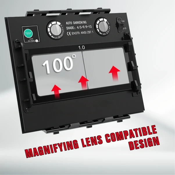 Willowhaven Justhot 2 Parça Hd Kaynak Lens 30 Seviye Ayarlı Çoğu Maske Uyumlu