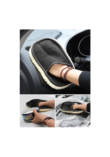 6 Parça Detay Temizlik Seti. Detay Fırçası Ve Hassas Temizlik Eldiveni
