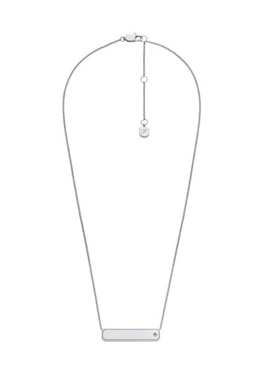 Fossil Jf04927-040 Kadın Kolye Metalik Gri