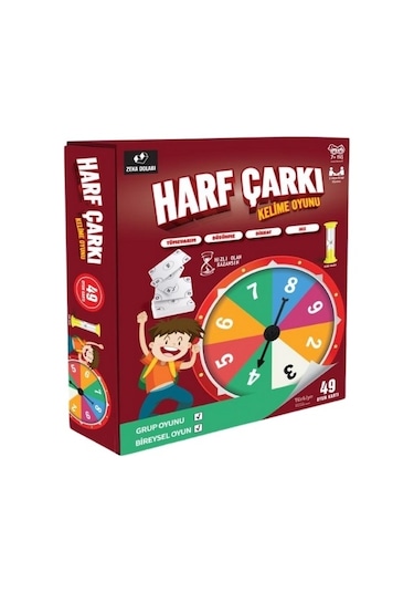 Harf Çarkı Harf - Kelime - Kelime Üretme - Aile Oyunu