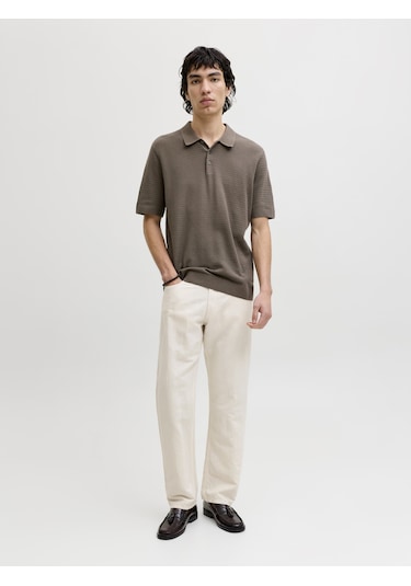 Erkek Bol Kalip Pantalon - Chris - 12293296 Jet Stream