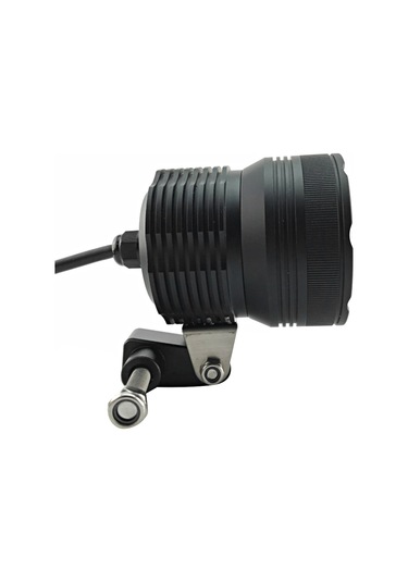 Xiyyadms Kymco Xciting 250/300/400, K-xct300, Nikita, Downtown350 Ve Gdınk Ak550 İçin Alüminyum Led Spot Lambası Tutucusu Çift Set - Dayanıklı, Kolay Kurulum