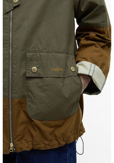 Barbour Hayley Showerproof Ceket Gn31 Dusky Green/breen/ancient Tartan Gn31 Dusky Green/breen/ancient Tartan Çok Renkli