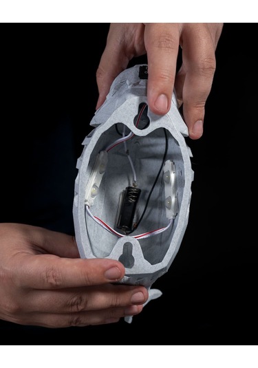 Kel Kartal Gece Lambası Beyaz