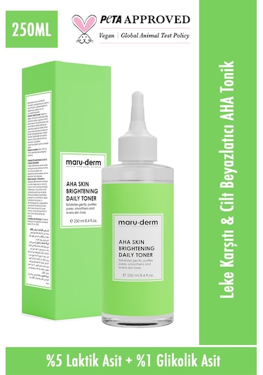 Maruderm Leke Karşıtı Cilt Beyazlatıcı Aha Tonik 250 ML