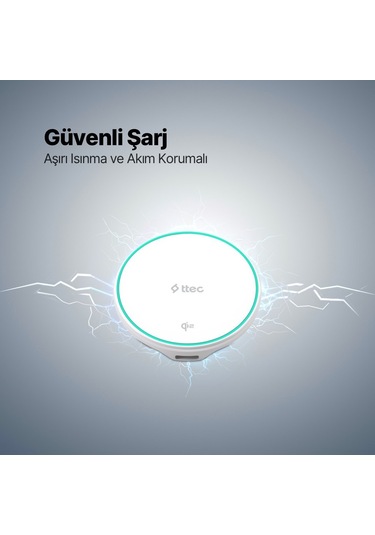 Ttec Aircharger M Pro Qi2/magsafe Özellikli 15w İphone Uyumlu/android Kablosuz Hızlı Şarj Aleti
