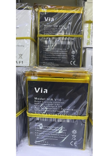 VİA BATARYA V10-V6-F1-M1-M2-M3-V8C-V4-VX6 V9-V3