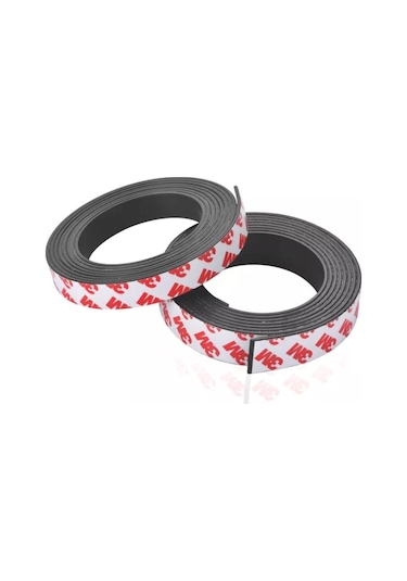 Yapışkanlı Şerit Mıknatıs Magnet, Genişlik 2 Cm - 5 Metre