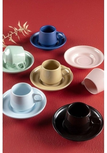 Arow Kahve Fincan Takımı 12 Parça Porselen Dc1.tr-3131 5429