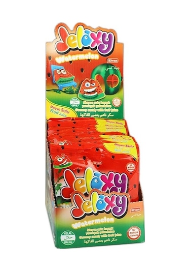 Jelaxy Şekerli Karpuz 80 Gr. 12 Adet (1 Kutu)