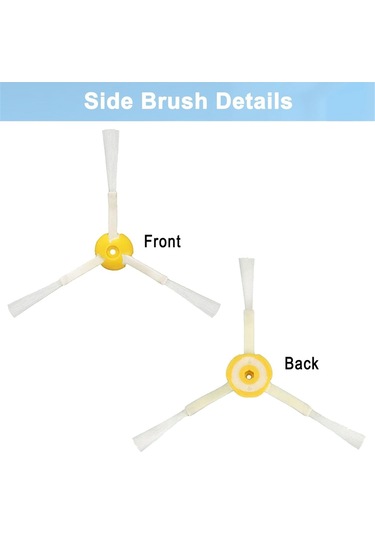 Xiaaokeji İrobot Roomba 850 860 Ana Yan Fırça Filtreleri İçin Yedek Parçalar