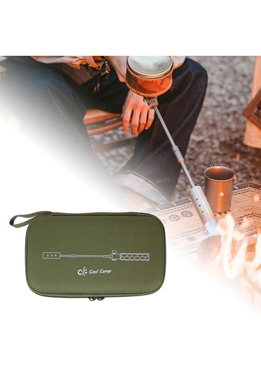 Homyl Açık Hava Kamp Gaz Meşalesi Saklama Koyu-yeşil Koyu Yeşil