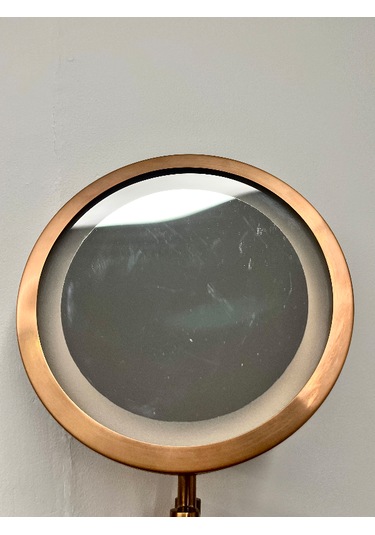 Led Makyaj Aynası 3x Büyüteçli Pvd Kaplama Rose Gold Ayna