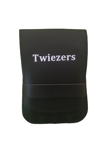 Twiezers Twzset4001 Deri Çantalı Paslanmaz Çelik Cımbız Seti 4'lü