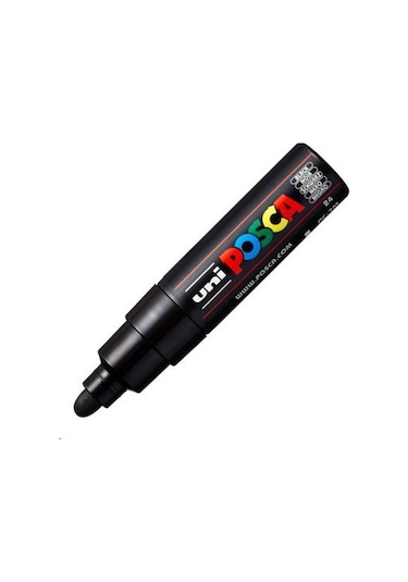 Uni Poster Markörü Posca Pc-7M 4.5-5.5 Siyah