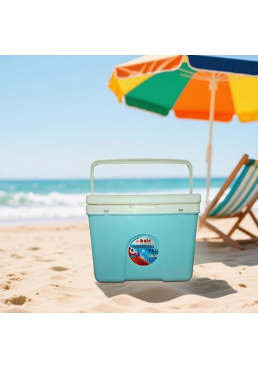 7.5 Lt Buzluk Termos 1021 Cooler Box Açık Mavi