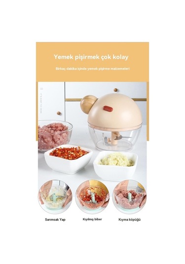 Maoyaya Ellecelenmiş Çok Fonksiyonlu Sarımsak Öğütücü Beyaz Beyaz