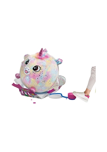 Şişme Peluş Unicorn Xxl Shiny Corns S2 Renkli