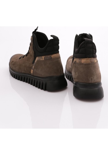 Dgn 4863 Erkek Tabani Çentikli Bot Vizon Nubuk