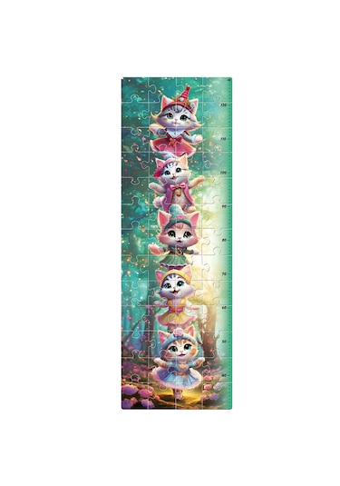 Xxl Puzzle Eğlenceli Kediler 98 33 Cm