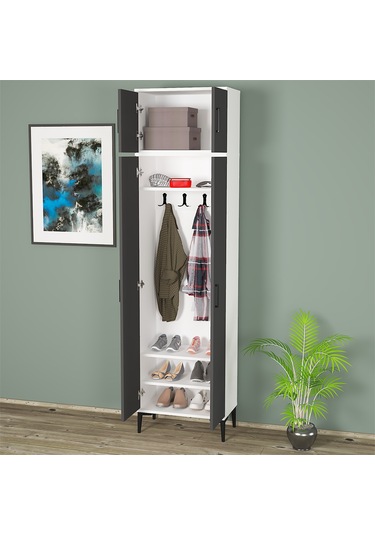 Kalender Dekor Alba-1-4 Alb14 Portmanto Vestiyer Ayakkabılık