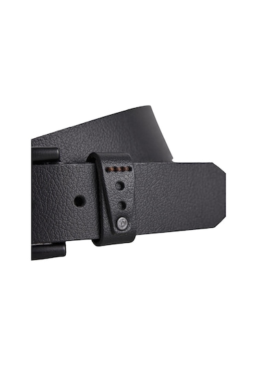 Bad Bear Fade İn Belt Siyah Deri Erkek Kemer - 110 Cm Siyah