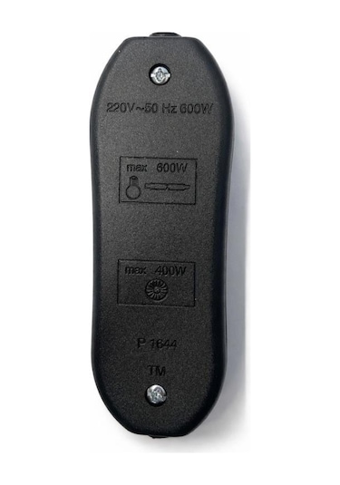 Şahnet Dimmer Arapuar Anahtarı - Işık Ayarlı Anahtar Siyah
