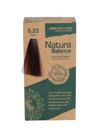 Natura Balance Saç Boyası 5.23 Kakao