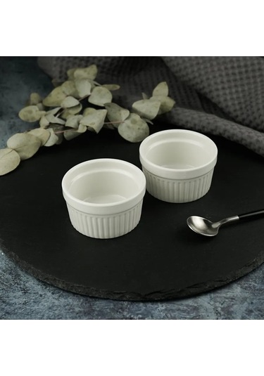 P.l. Proff Cuisine Sosluk Seti Beyaz Porselen 70 Ml 6,8 Cm 2 Parça 276150934 Beyaz