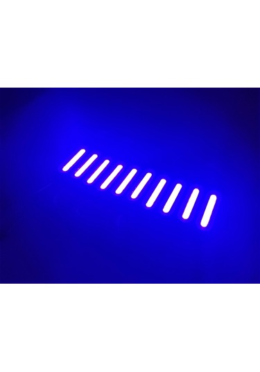 Replax Parmak Cob Led Mavi 24 Volt Su Geçirmez 10,lu 3m 0409975