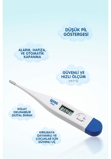 Wee Baby Yenidoğan 5'li Bakım Seti Beyaz