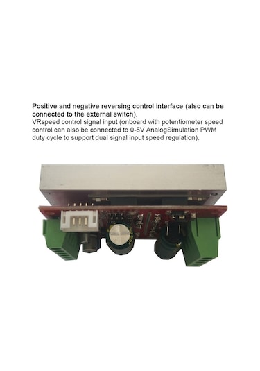 Besthome1 400w Güçlü Bldc Motor Kontrol Kartı - 6-60v Geniş Voltaj, Plc & Pwm Destekli