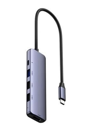 Netac Wf13 5-in-1 Type-c Media Docking Station Nt08wf13-30gr