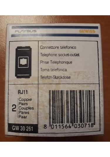 Gw 30 261 Gewıss Pluybus Telefon Prizi