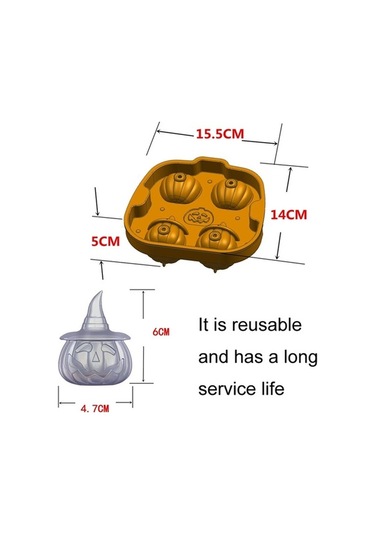 Dancemonkey W1532 Silikon Buz İzgarası, Kalıp Çikolata & Viski Buz Hokeyi Yeni Tasarım 1 Kat Beyaz