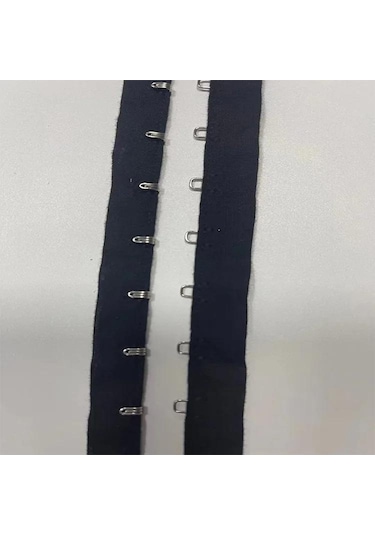 Beyaz 4yard 3,6 Metre 3 Cm Genişliğinde Pamuklu Kumaş Kumaş Siyah/beyaz Gözler Kanca Dokuma Toka Klipleri Elbise Konfeksiyon Aksesuarları