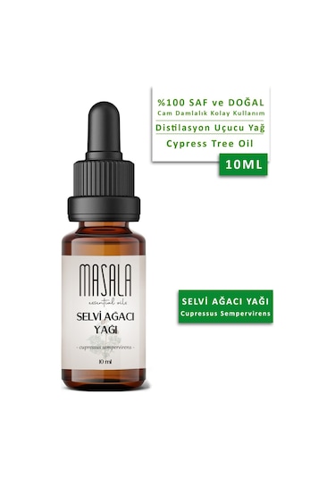 Masala Saf Selvi (Servi) Yağı 10 ML (Cypress Essential Oil)