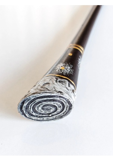 Spiral Dokulu Kokonat Saç Çubuğu Çok Renkli