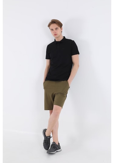 Maraton Sportswear Regular Erkek Basic Zeytin Şort 21042-zeytin Zeytin Yeşili