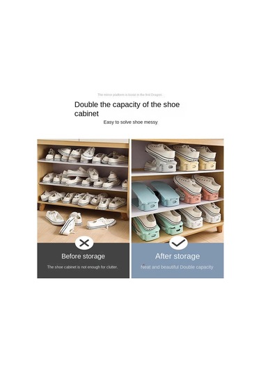 Vkemall Duvara Asılı Katlanabilir 3'ü 1 Halinde Pp Malzeme Ev/ikametgah Ayakkabı Rafı - Beyaz 10 Adet Boşluk Tasarrufu, Kurutma, Kolay Kurulum Beyaz