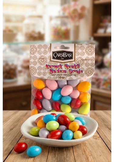 Renkli Badem Şekeri 150 Gram