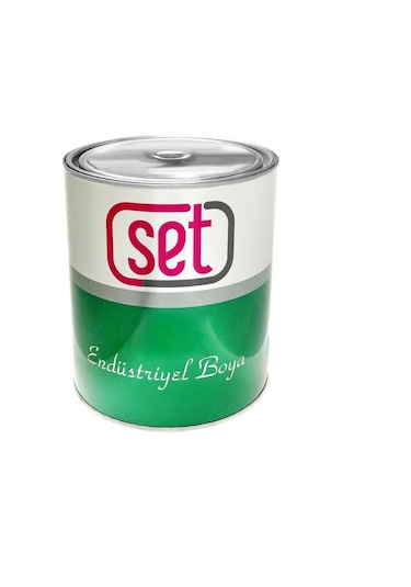 Set Endüstriyel Boya Parlak Siyah 900 Gr.