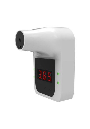 Fortunelane Otomatik Uyarılışlı Hızlı Alın Termometresi - Hassas Duvar Tipi Kızılötesi Ateş Ölçer