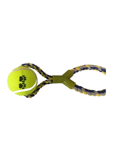 Markapet Tenis Toplu Y Şekilli Köpek Oyuncağı 7 x 27 CM