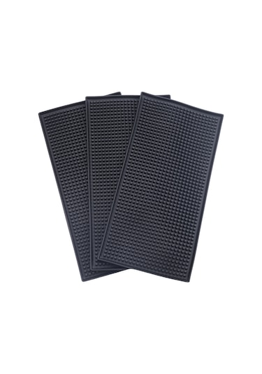 Xurunkeji 3 Paket Siyah Bar Matı Dökülme Matı Cam Kurutma Matı Kokteyl Karıştırma Servis Matı Tezgah Üstü İçin 12 İnç U X 6 İnç G Siyah Xurunkeji 3 Paket Siyah Bar Matı Dökülme Matı Cam Kurutma Matı Kokteyl Karıştırma Servis Matı Tezgah Üstü İçin 12 İnç U X 6 İnç G Siyah