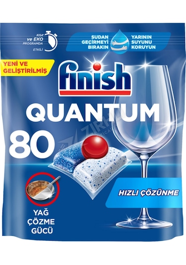 5 Adet Finish Tablet Quantum 80'li