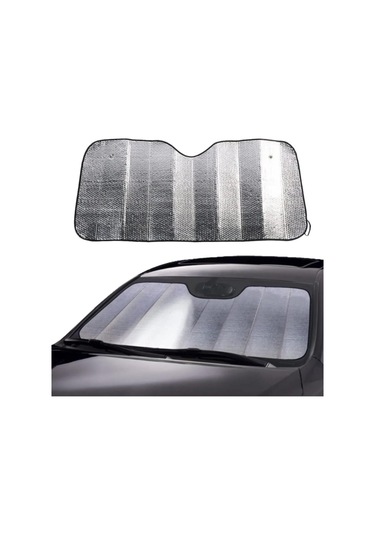 Oto Cam Güneşliği Metalize (140x70cm)